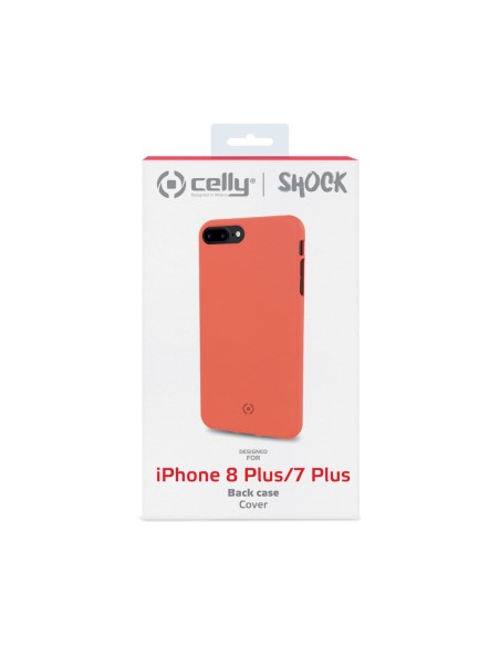 Celly Shock custodia per cellulare 14 cm (5.5") Cover Arancione Celly Shock custodia per cellulare 14 cm (5.5") Cover Arancione