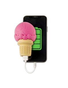Celly Ice Cream Ioni di Litio 2600 mAh Marrone, Rosa 2