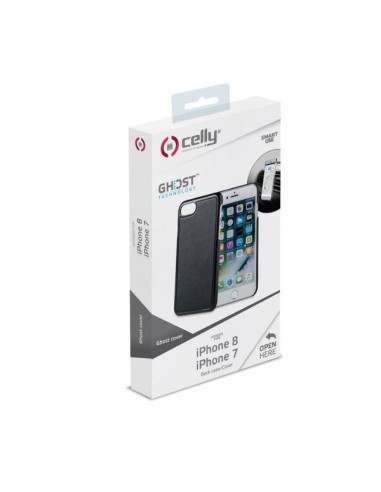 Celly GHOSTCOVER800BK custodia per cellulare 11,9 cm (4.7") Cover Nero