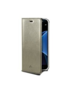 Celly AIRPELLE590GD custodia per cellulare 12,9 cm (5.1") Custodia a libro Oro