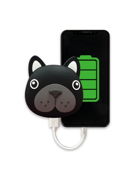 Celly PBBULLDOG2600 batteria portatile Ioni di Litio 2600 mAh Nero, Grigio, Bianco