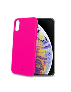 Celly Shock custodia per cellulare 16,5 cm (6.5") Cover Rosa