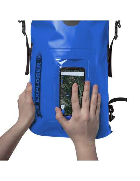 Celly Explorer zaino Nero Blu PVC