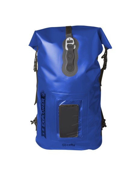 Celly Explorer zaino Nero Blu PVC