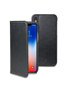 Celly GHOSTWALLY900BK custodia per cellulare 14,9 cm (5.85") Custodia a libro Nero
