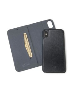 Celly GHOSTWALLY900BK custodia per cellulare 14,9 cm (5.85") Custodia a libro Nero 2