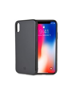 Celly Ghost Skin custodia per cellulare 14,7 cm (5.8") Cover Nero