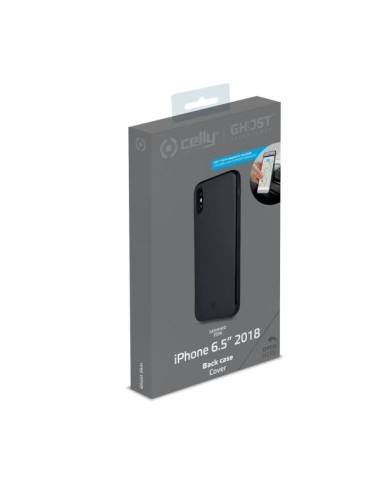 Celly GHOSTSKIN999BK custodia per cellulare 16,5 cm (6.5") Cover a guscio Nero