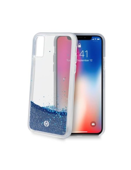 Celly STAR900BL custodia per cellulare 14,9 cm (5.85") Cover Blu, Trasparente