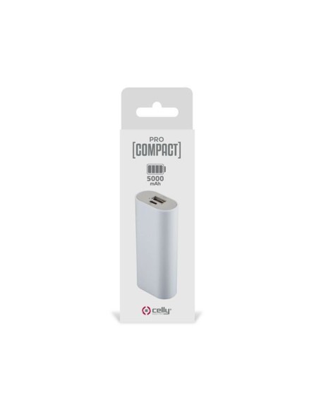 Celly Procompact Ioni di Litio 5000 mAh Bianco