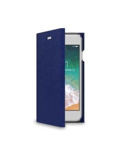 Celly SHELL800BL custodia per cellulare 11,9 cm (4.7") Custodia a borsellino Blu