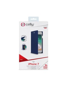 Celly SHELL800BL custodia per cellulare 11,9 cm (4.7") Custodia a borsellino Blu 2