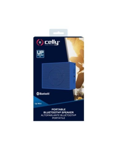 Celly UpMini Altoparlante portatile mono Blu 2 W