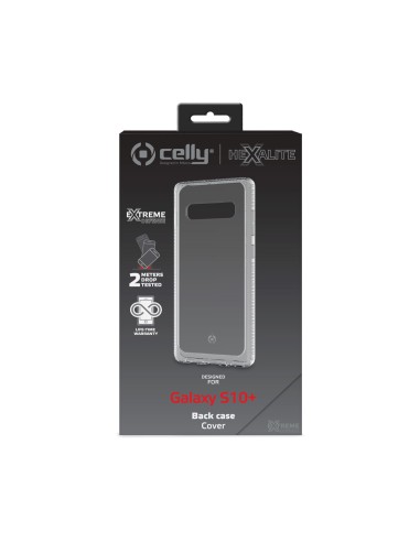 Celly HEXALITE891WH custodia per cellulare 16,3 cm (6.4") Cover Trasparente