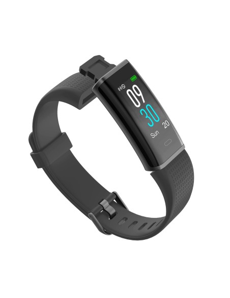 Celly BuddyhrMini2 LCD Braccialetto per rilevamento di attività 2,44 cm (0.96") IP67 Nero