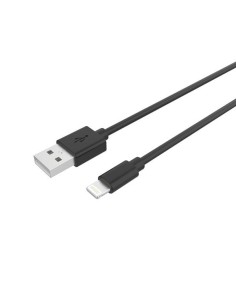 Celly PCUSBLIGHTBK cavo Lightning 1 m Nero