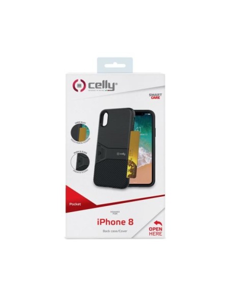 Celly POCKET900BK custodia per cellulare 14,9 cm (5.85") Cover Nero Celly POCKET900BK custodia per cellulare 14,9 cm (5.85") Cover Nero
