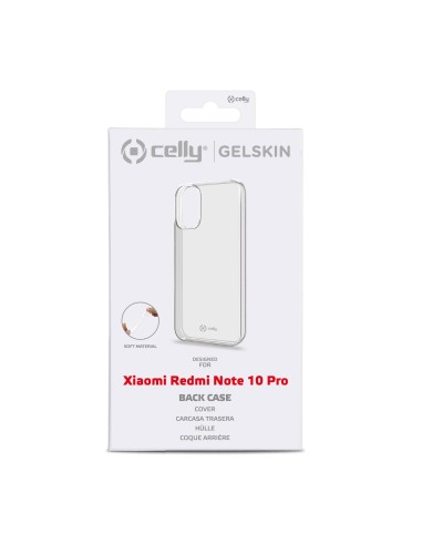 Celly GELSKIN953 custodia per cellulare 16,9 cm (6.67") Cover Trasparente