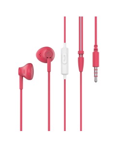 Celly PT-WDE001P cuffia e auricolare Cuffie Cablato In-ear Musica e Chiamate Rosa