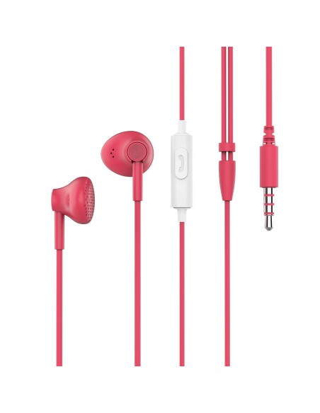 Celly PT-WDE001P cuffia e auricolare Cuffie Cablato In-ear Musica e Chiamate Rosa