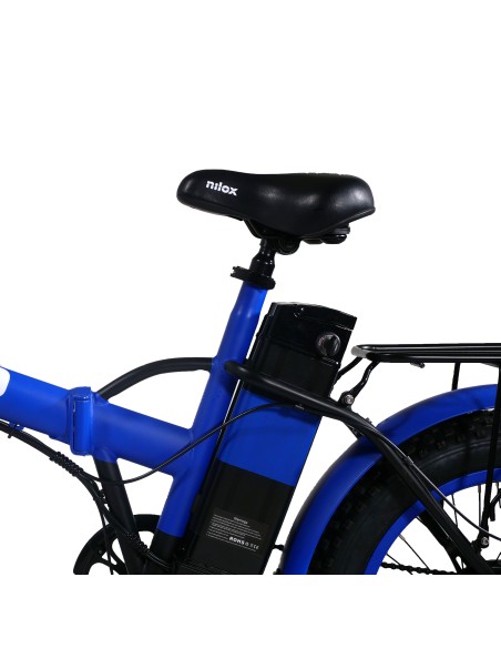 Nilox X8 INTER Nero, Blu Acciaio 50,8 cm (20") 24 kg Litio