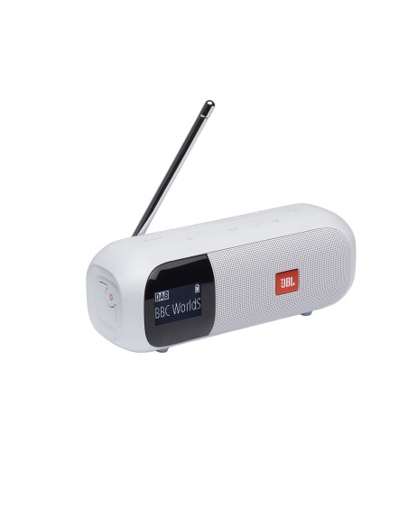 JBL Tuner 2 Portatile Analogico e digitale Bianco