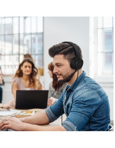 Celly SWHeadset Auricolare Cablato A Padiglione Musica e Chiamate Nero