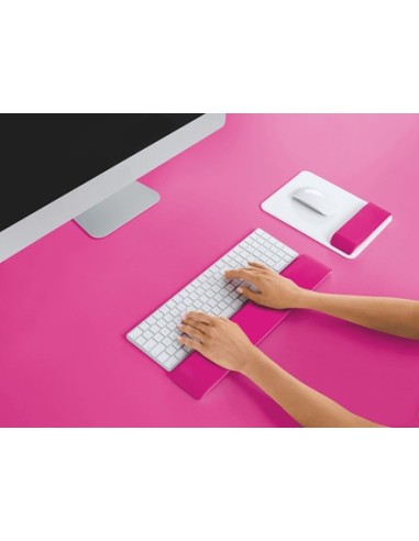 Esselte Ergo WOW poggiapolso Rosa