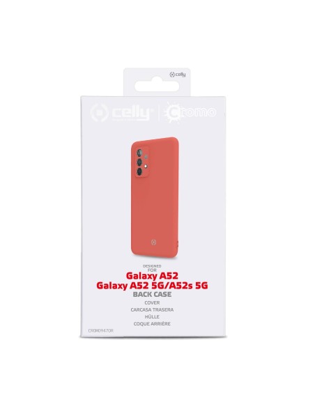Celly CROMO custodia per cellulare 16,5 cm (6.5") Cover Arancione Celly CROMO custodia per cellulare 16,5 cm (6.5") Cover Arancione