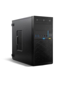 Nilox I3NXDECSCWP PC stazione di lavoro Intel® Core™ i3 i3-10300 8 GB DDR4-SDRAM 256 GB SSD Windows 10 Pro Micro Tower Nero