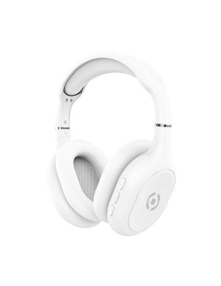 Celly HyperBeat Auricolare Con cavo e senza cavo A Padiglione Musica e Chiamate USB tipo-C Bluetooth Bianco
