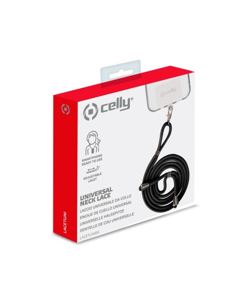 Celly LACETUNIBK accessorio per custodia del telefono cellulare Celly LACETUNIBK accessorio per custodia del telefono cellulare