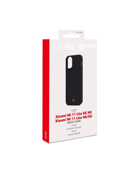 Celly CROMO956BK custodia per cellulare 16,6 cm (6.55") Cover Nero