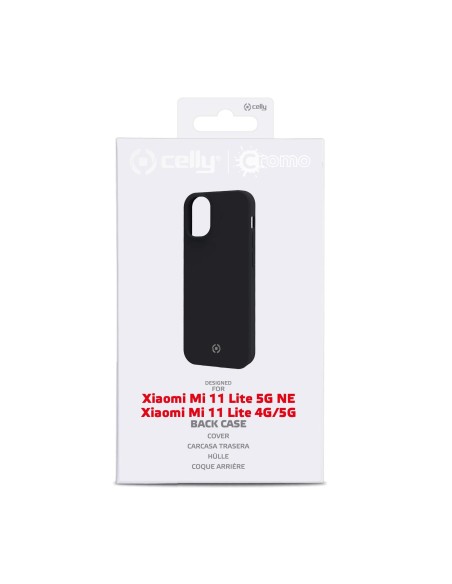 Celly CROMO956BK custodia per cellulare 16,6 cm (6.55") Cover Nero