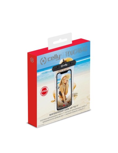 Celly Touchbag Nero, Trasparente