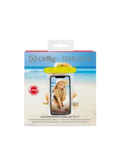 Celly Touchbag Trasparente, Giallo