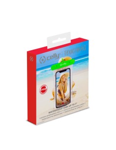 Celly Touchbag Verde, Trasparente 2