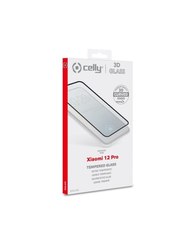 Celly 3DGLASS1017BK protezione per lo schermo e il retro dei telefoni cellulari Pellicola proteggischermo trasparente Xiaomi 1