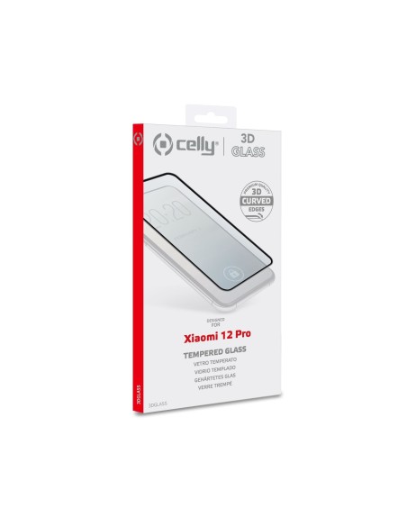 Celly 3DGLASS1017BK protezione per lo schermo e il retro dei telefoni cellulari Pellicola proteggischermo trasparente Xiaomi 1