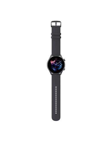 Amazfit GTR 3 Pro 3,68 cm (1.45") AMOLED 46 mm Digitale 480 x 480 Pixel Touch screen Nero Wi-Fi GPS (satellitare)
