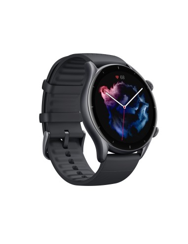 Amazfit GTR 3 Pro 3,68 cm (1.45") AMOLED 46 mm Digitale 480 x 480 Pixel Touch screen Nero Wi-Fi GPS (satellitare)