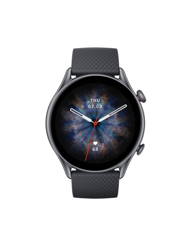 Amazfit GTR 3 Pro 3,68 cm (1.45") AMOLED 46 mm Digitale 480 x 480 Pixel Touch screen Nero Wi-Fi GPS (satellitare)
