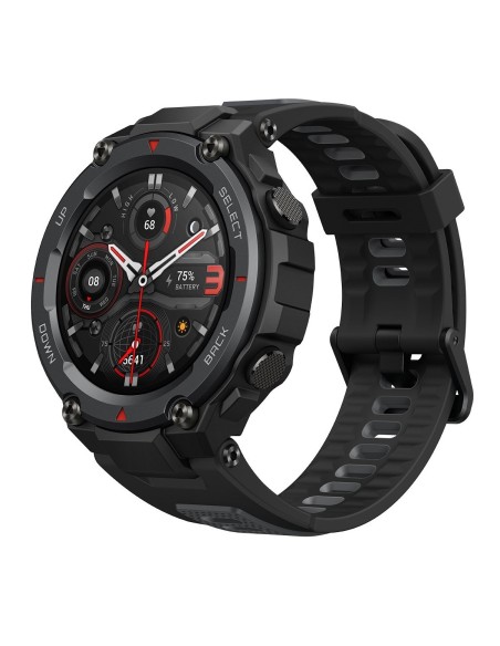 Amazfit T-Rex Pro 3,3 cm (1.3") AMOLED 48 mm Digitale 360 x 360 Pixel Touch screen Nero GPS (satellitare)