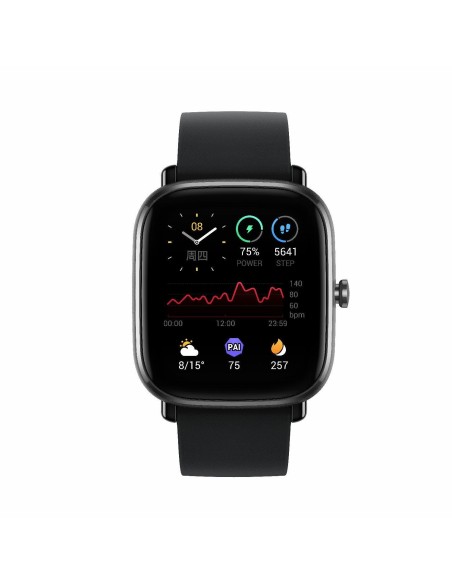 Amazfit GTS 2 mini 3,94 cm (1.55") AMOLED 40 mm Digitale 354 x 306 Pixel Touch screen Nero GPS (satellitare)