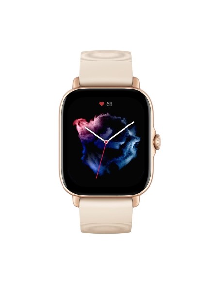 Amazfit W2035OV2N smartwatch e orologio sportivo 4,45 cm (1.75") AMOLED 42 mm Digitale 390 x 450 Pixel Touch screen Avorio GPS