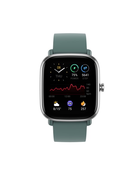 Amazfit GTS 2 mini 3,94 cm (1.55") AMOLED 40 mm Digitale 354 x 306 Pixel Touch screen Verde
