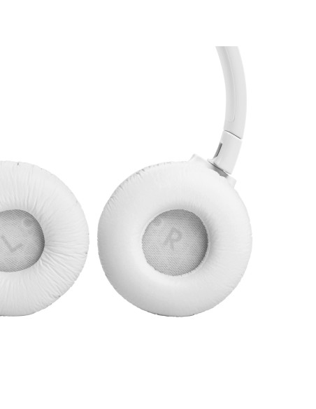 JBL Tune 660 NC Cuffie Wireless A Padiglione MUSICA Bluetooth Bianco