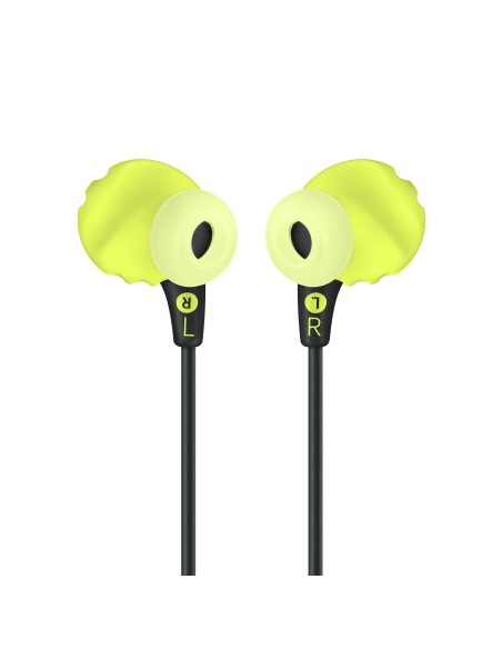JBL Endurance Run Auricolare Cablato In-ear Sport Nero, Giallo