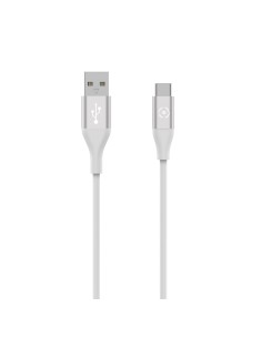 Celly USBTYPECCOLORWH cavo USB 1,5 m USB A USB C Bianco