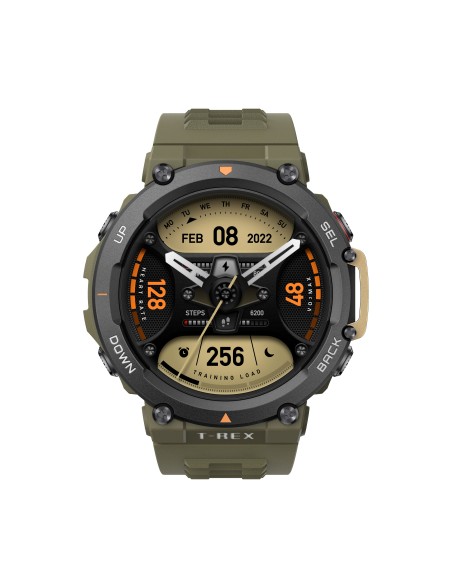 Amazfit T-Rex 2 3,53 cm (1.39") AMOLED 47 mm Digitale 454 x 454 Pixel Touch screen Nero, Verde GPS (satellitare)